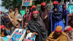 ልጆቻችን የት ደረሱ ብለው የተቃወሙ የሶማሊያ እናቶች