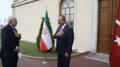 Zarif ve çavuşoğlu