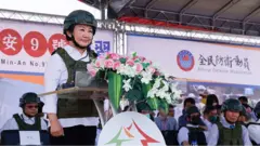 台灣民安演習登場
