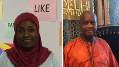 Dr Hadiza Gatchi da Dr Umar Farouk Madigawa kwararrun likitoci a Burtaniya