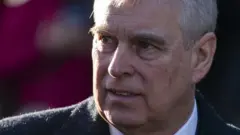 Prince Andrew in January 2020