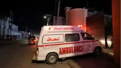 Les blessés ont été récupérés en ambulance