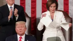 Trump y Pelosi