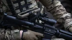 A British Army commando