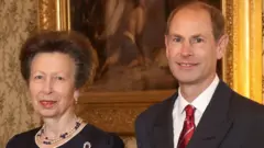 Princess Anne and Prince Edward