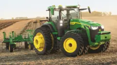 John Deere 8R Autonomous Tractor.