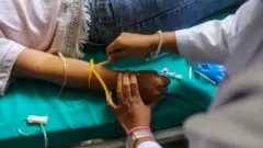 डेङ्गी सङ्क्रमित