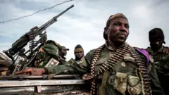 Umusirikare wa DR Congo ari ku rugamba