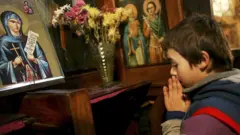 Church in Bucharest - archive photo