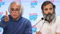जयराम रमेश आणि राहुल गांधी