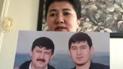 Марҳабо Турсунхўжа акаси ва жиянининг расми билан