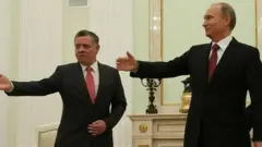 Ürdün Kralı Abdullah ve Rusya Devlet Başkanı Vladimir Putin (2 Ekim 2014)