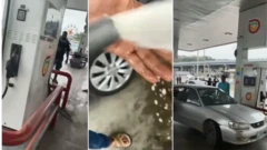 "Fatgbems selling water"