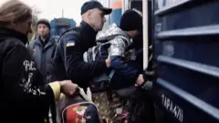 Эвакуация из Бахмуте