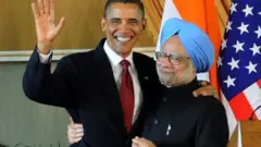 দিল্লিতে বারাক ওবামা এবং মনমোহন সিং, ২০১০