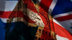 Британский флаг и Биг Бен