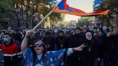 Ermenistan'da protestolar