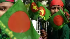 বাংলাদেশের পতাকা।