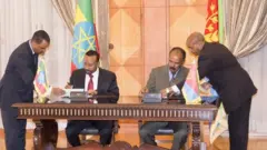 Tibba Dr Abiy Ahimad fi Pirezidaanti Isaayaas waliigalte nagaa waliin mallatteessan