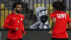 محمد صلاح في التدريب