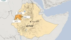 የቤንሻንጉል ክልልን የሚያሳይ ካርታ
