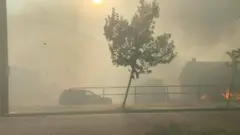 Fire in Lytton, British Columbia, 30 June