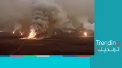 حرق الغاز في حقول النفط