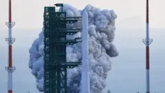 Запуск ракеты "Нури"