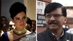 कंगना-संजय राऊत