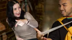 Amy and David
