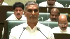 తెలంగాణ ఆర్థిక శాఖ మంత్రి తన్నీరు హరీశ్ రావు