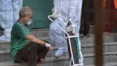 ऑक्सिजन पुरवठा, कोरोना