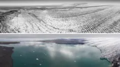 Breiðamerkurjökull 1989 and 2019
