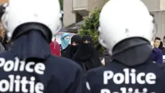 Arşiv başörtü eylemi Belçika