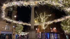 Seven Dial Xmas lights