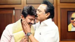 உதயநிதி மற்றும் ஸ்டாலின்