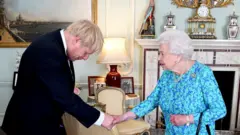 Boris Johnson and the Queen