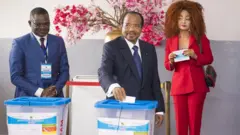 Shugaban Kasar Kamaru Paul Biya