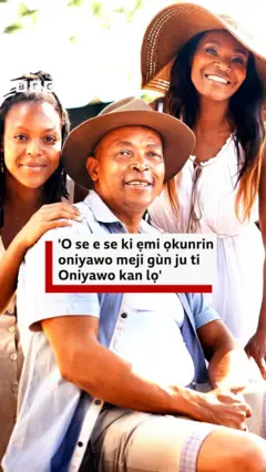 Okunrin ti obinrin meji wa leyin re
