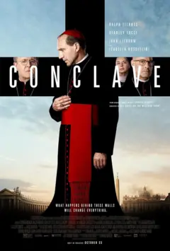 Cartaz do filme Conclave em inglês