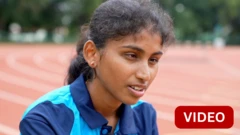 பார்வை மாற்றுத்திறனாளிகள் ஓட்டப் பந்தயத்தில் பங்கெடுக்க உதவும் கைட் ரன்னர்கள்