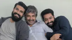 రాజమౌళి, రామ్ చరణ్, ఎన్టీఆర్