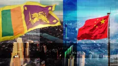 Sri Lanka & China Flag