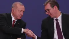 Redžep Erdogan i Aleksandar Vučić