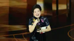 陳淑芳以描述女性及母女心境的影片《孤味》拿下最佳女主角，堪稱本屆金馬獎最大贏家。
