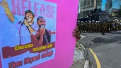 poster holding release student leaders