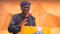 Lagos state govnor Babajide Sanwoolu