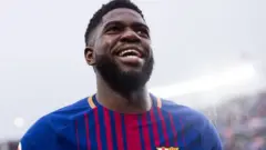 Arsenal, West Ham na Everton wote bado wana nia ya kusaini mkataba na difenda wa Barcelona Mfaransa Samuel Umtiti