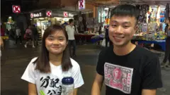 Left: Leung Suet Lam, 18 years old. Nickname “Bu”; Right Cheung Ka Ho, 20 years old. Nickname “Dicky”