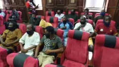 Awọn eeyan ti DSS ko nile Sunday Igboho